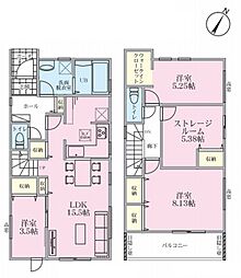 相模原市南区相模台6丁目　新築戸建　全2棟　2号棟