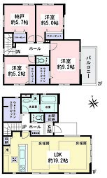 大和市渋谷4丁目　新築戸建　全6棟　6号棟