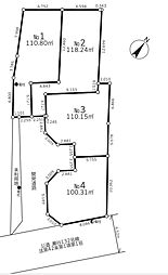 横浜市瀬谷区二ツ橋町　土地　全4区画　2区画