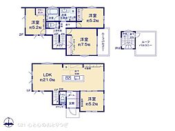 大和市下鶴間　新築分譲住宅　No.B