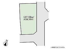 大和市西鶴間6丁目　建築条件なし売地