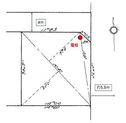座間市緑ケ丘2丁目　建築条件なし売地
