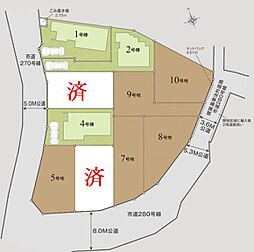 綾瀬市寺尾本町3丁目 売地 全6区画 8号地