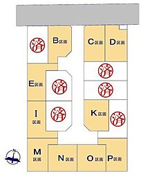 座間市入谷西5丁目　売地　全16区画　D区画