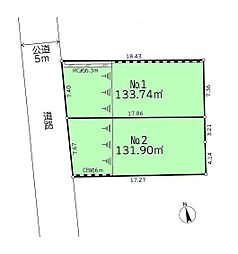 海老名市国分南3丁目　売地　全2区画　2号地