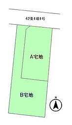綾瀬市蓼川3丁目　売地　全2区画　A号地