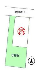 綾瀬市蓼川3丁目　売地　全2区画　B号地