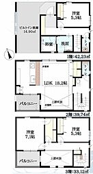 相模原市中央区清新4丁目　新築戸建　全2棟　A号棟