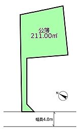 相模原市南区東林間4丁目 建築条件なし売地