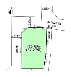 綾瀬市上土棚北2丁目　売地