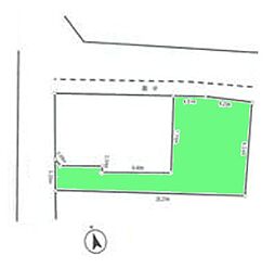 座間市栗原中央4丁目　建築条件なし売地