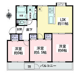下瀬谷団地5号棟