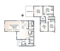 大和市中央林間西2丁目1期　新築分譲住宅