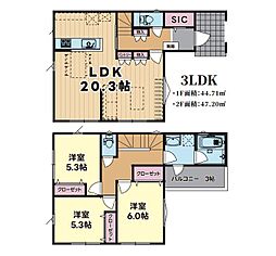 綾瀬市小園　新築戸建