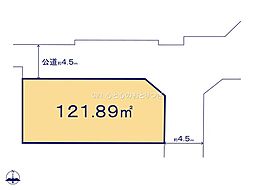 座間市東原3丁目2期 建築条件なし売地 M区画
