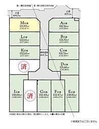 座間市東原3丁目2期 建築条件なし売地 M区画