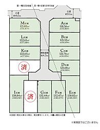 座間市東原3丁目2期 建築条件なし売地 I区画