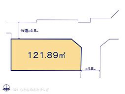 座間市東原3丁目2期　建築条件なし売地　M区画