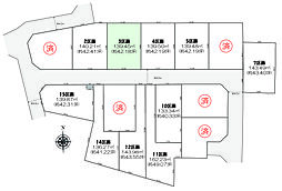 相模原市中央区淵野辺本町3丁目　売地　全15区画　3区画