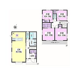 町田市木曽西1丁目　新築戸建　全16棟　1-E号棟