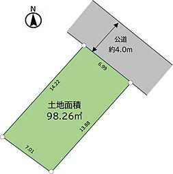 綾瀬市落合南3丁目　売地