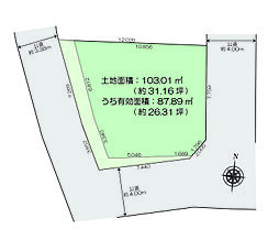 大和市上草柳8丁目　売地