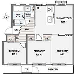 下瀬谷団地5号棟