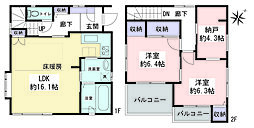 大和市西鶴間2丁目　中古戸建