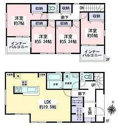 綾瀬市早川　新築多棟　全2棟　2号棟