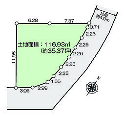 大和市福田7丁目　売地