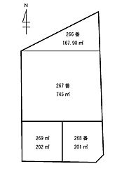 白山市中成1丁目貸土地