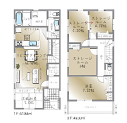 相模原市上溝　新築戸建て 5号棟