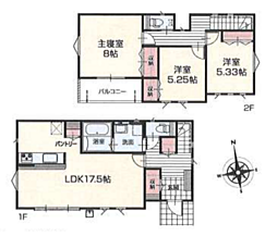 町田市相原町　新築戸建て 8号棟
