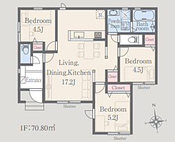 大和福田第1期 新築戸建て 2号棟