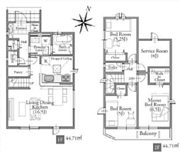 相模原市千代田17期 新築戸建て 1号棟