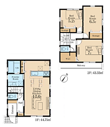 中央区相生2丁目 新築戸建て 2号棟