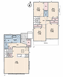 相模原市中央区淵野辺本町3丁目1期　新築戸建て No.1