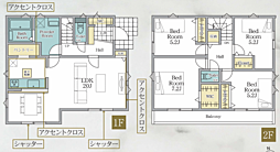 海老名市河原口1期　新築戸建て 1号棟