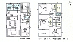 相模原市中央区星が丘第17 新築戸建て 5号棟
