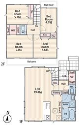 町田市玉川学園3丁目2期　新築戸建て No.2