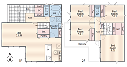 町田市成瀬台3丁目2期　新築戸建て No.1