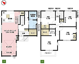 相模原市中央区並木1期　新築戸建て 1号棟