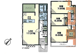 横浜市旭区笹野台203　2　新築戸建て No.1