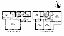 座間市南栗原3丁目3期　新築戸建て 2号棟