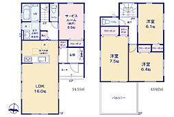 八潮市中央1丁目 一戸建て