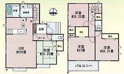 草加市青柳6丁目 新築一戸建て 2期 1号棟