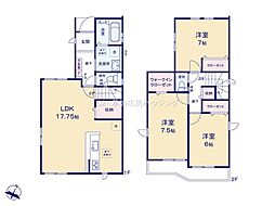 草加市旭町5丁目 新築一戸建て 2期