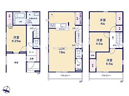 草加市小山2丁目 新築一戸建て 5期