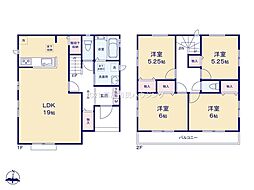 草加市稲荷4丁目 新築一戸建て B号棟