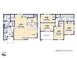 草加市弁天4丁目 新築一戸建て 5期